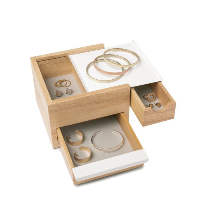 Umbra - Stowit Jewellery Box - Mini - Natural